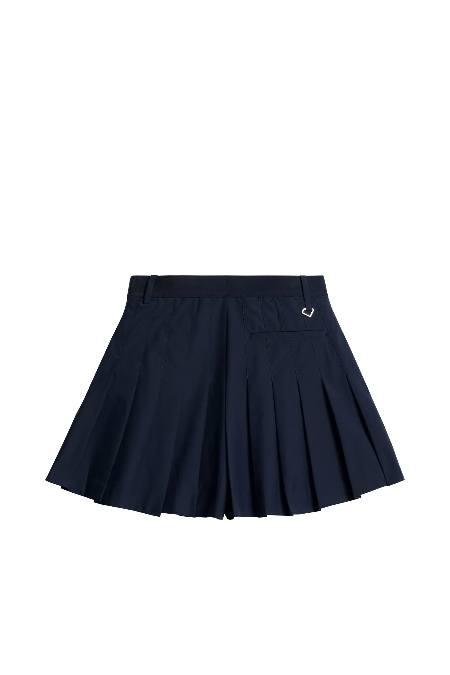 Arella Pleated Shorts / JL Navy