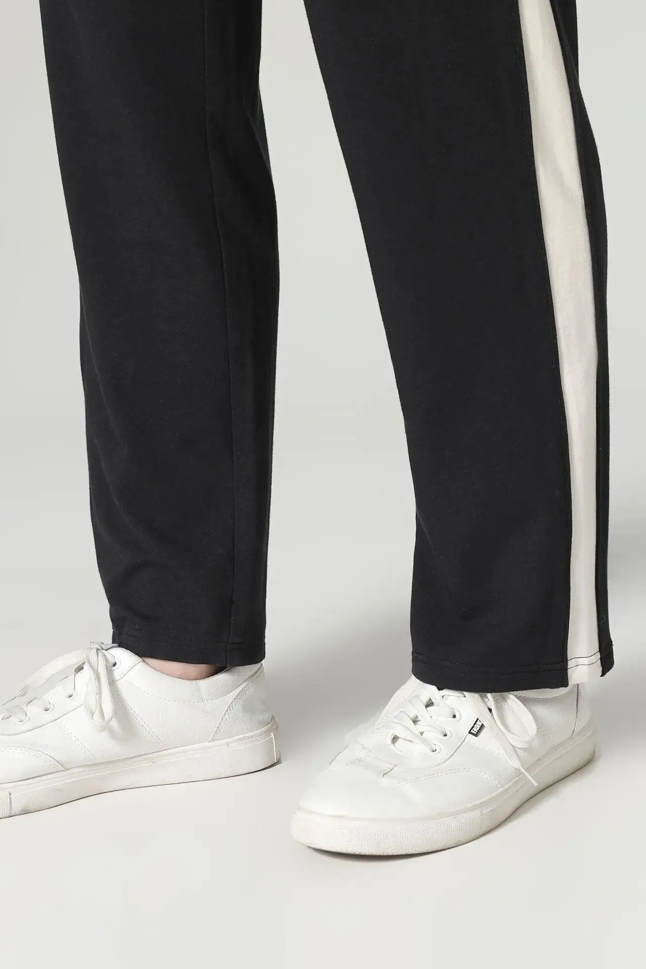 Bamboo Contrast Stripe Sweatpants