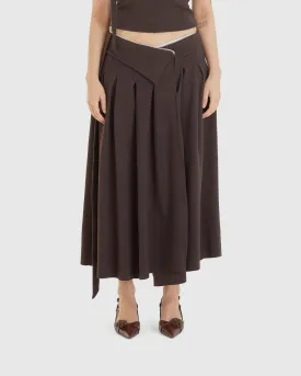 Barra Pleated Skirt