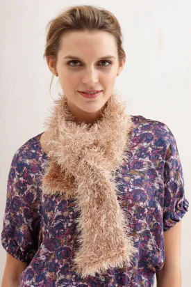 Beginner Knit Fur Scarf - Version 3