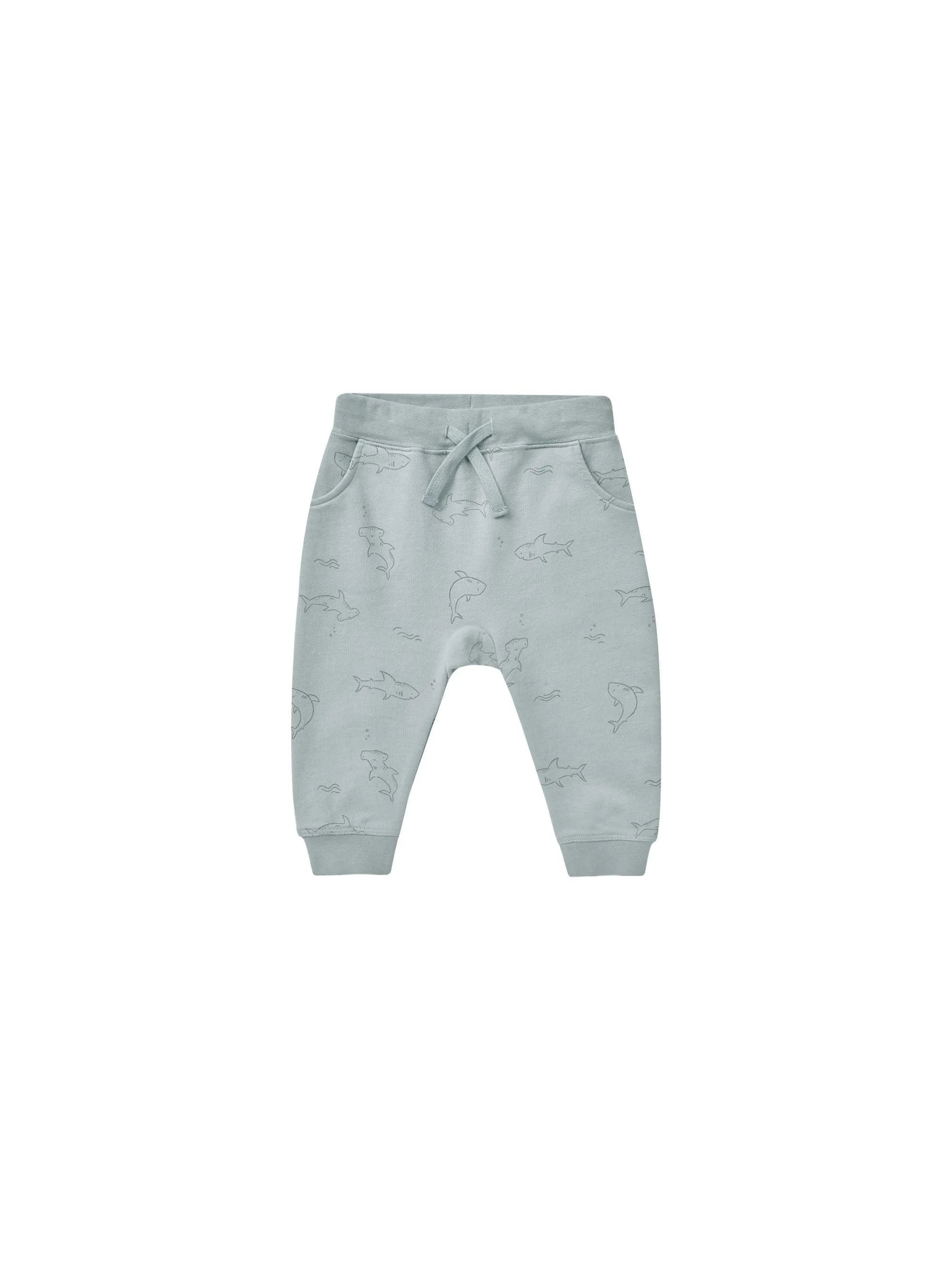 Boys Bottoms | Sweatpants- Sharks | Rylee and Cru