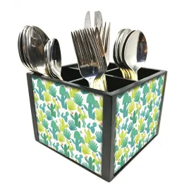 Budget Friendly Cutlery Holder -  Cactus Art