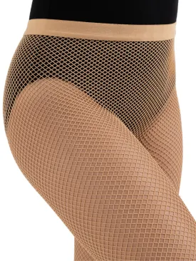 Capezio Caramel Child Professsional Fishnets 3000c