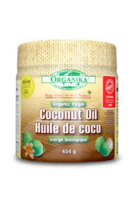 Coconut Oil - Certified Organic Virgin, 6 x 454g