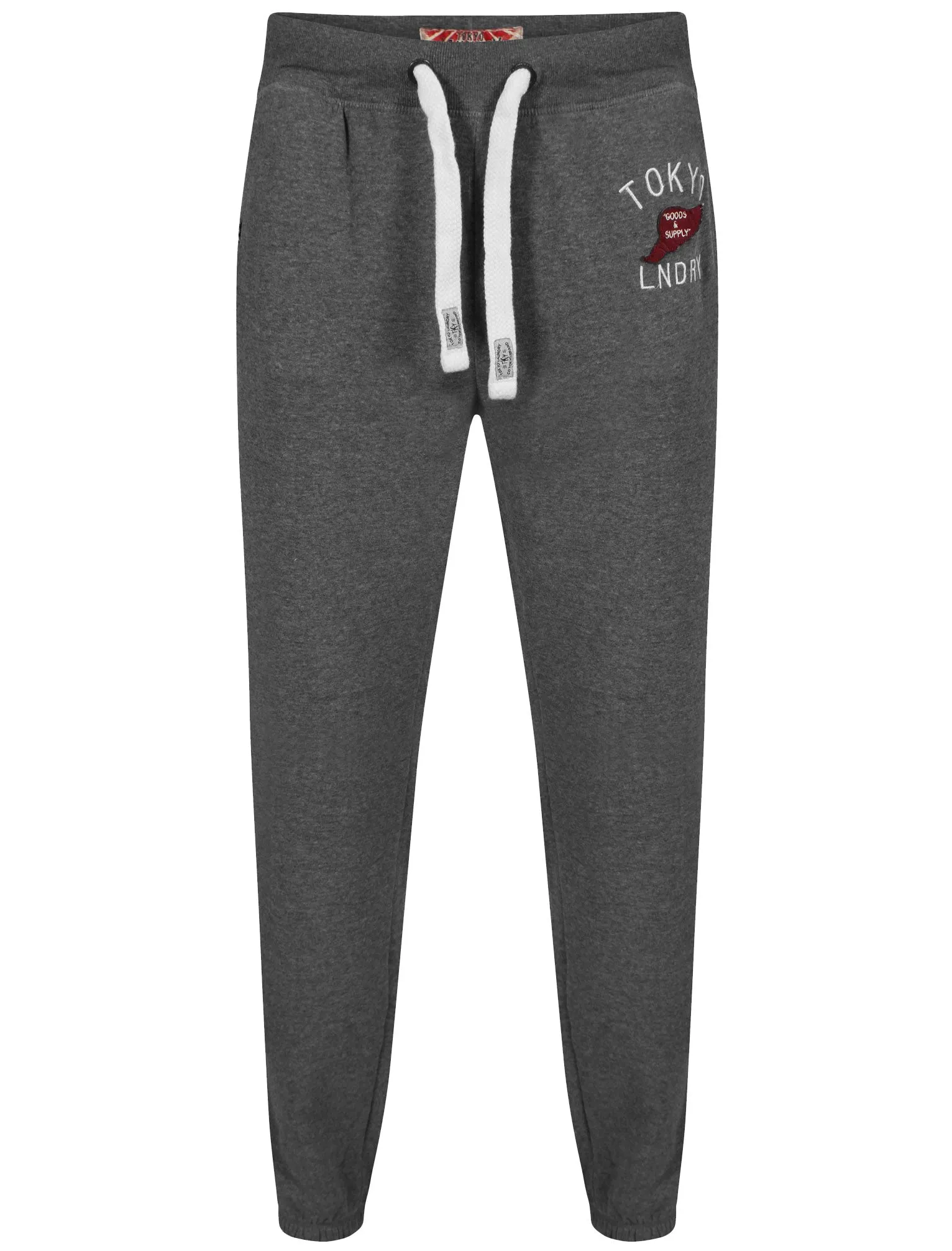 Dawsons Peak Sweatpants in Charcoal Marl - Tokyo Laundry