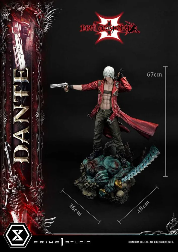 Devil May Cry 3 Ultimate Premium Masterline Series Statue 1/4 Dante Deluxe Bonus Version 67 cm