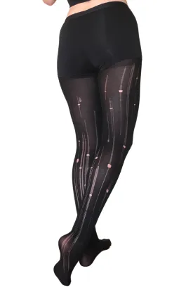 Distressed Tencel Eco-Tights