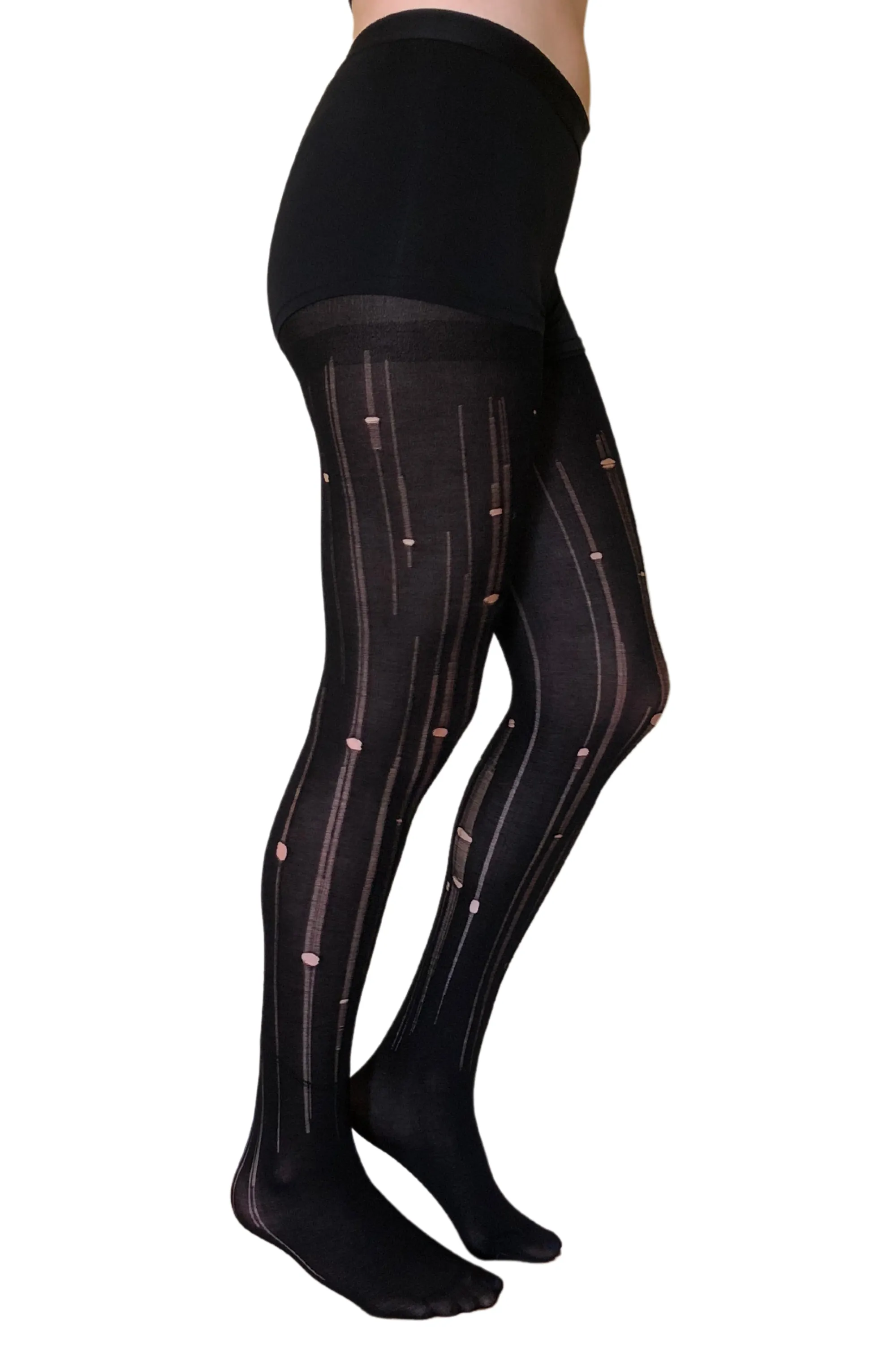 Distressed Tencel Eco-Tights