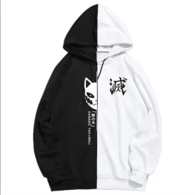 Double Color Hoodie Demon Slayer(Colors Available)