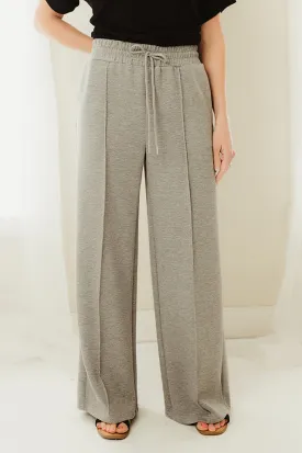 Drawstring Wide Leg Sweatpants