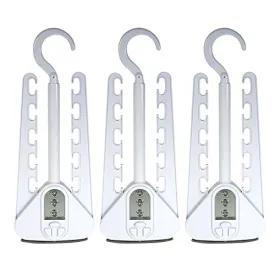 Dual Hanger by Wonder Hanger - 3 Pack of Magical Space Saving Hangers, Holds More Than 30 Garments