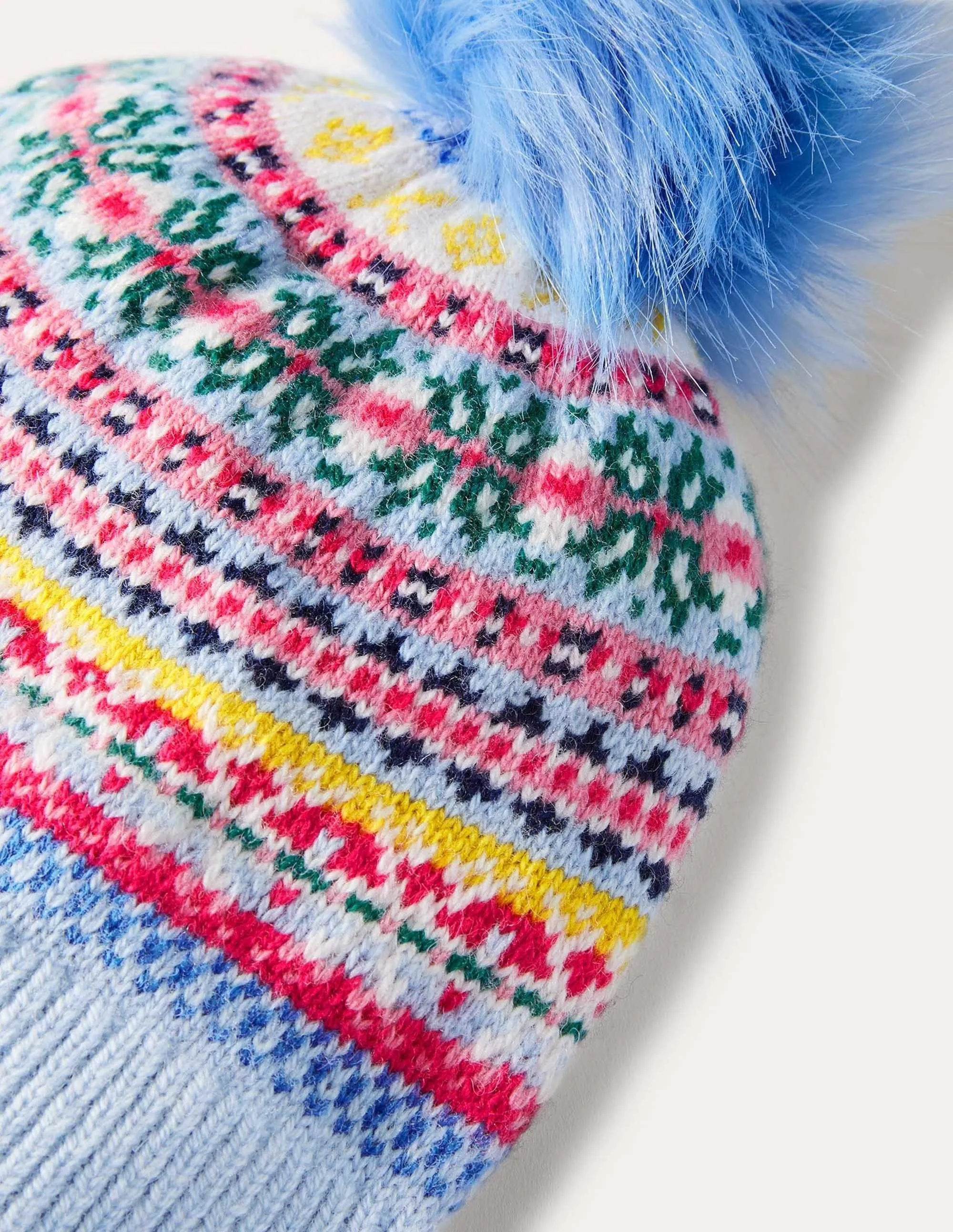 Fair Isle Hat-Frost