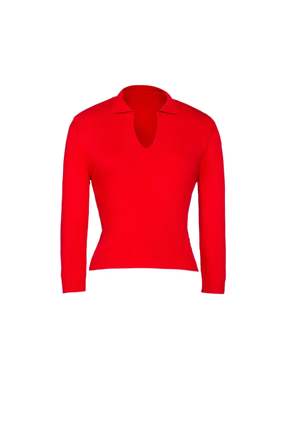 Final Sale - Vintage Sweater Girl Pullover in Red | Pinup Couture