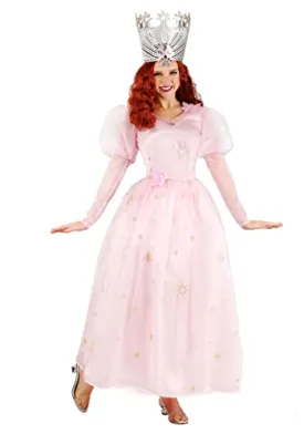 Glinda The Good Witch Costume Wizard of Oz Costumes for Adults Glinda Costumes for Women XL Pink