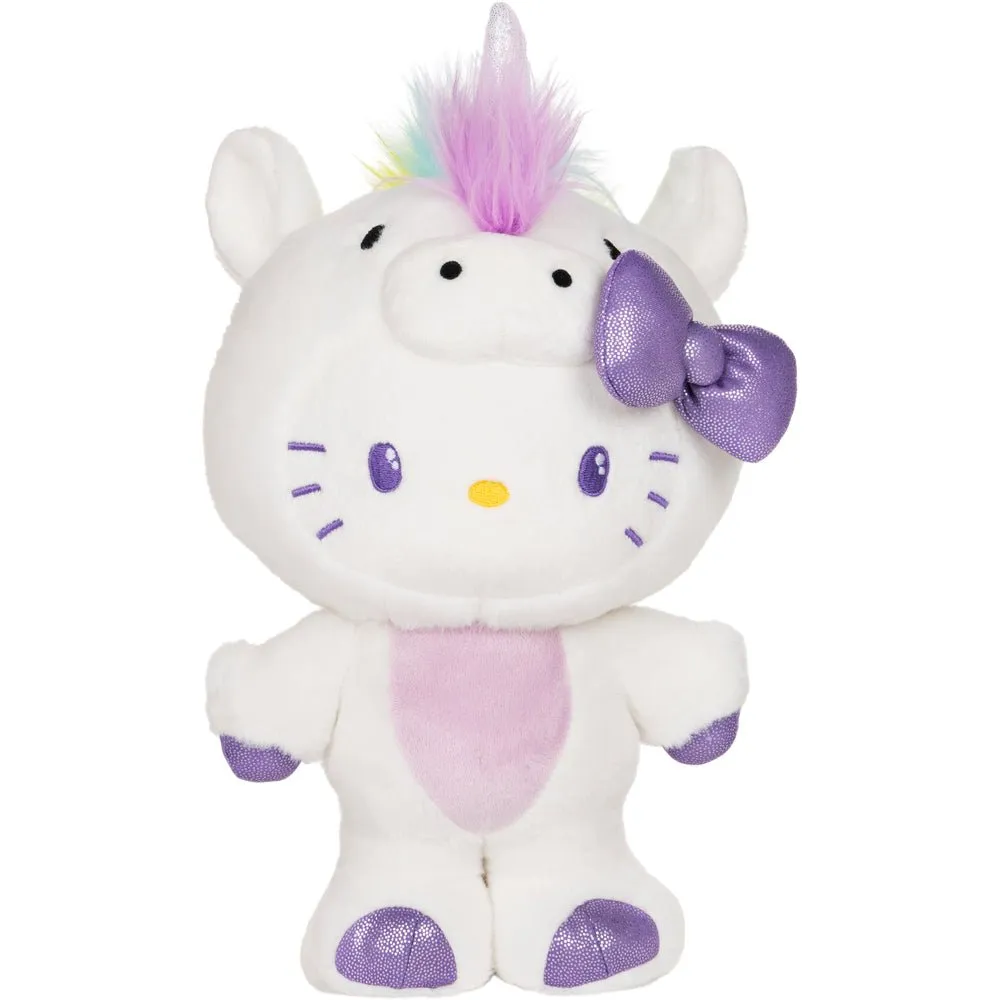 GUND Sanrio HelloKitty Kawaii Unicorn Plushie 9.5”