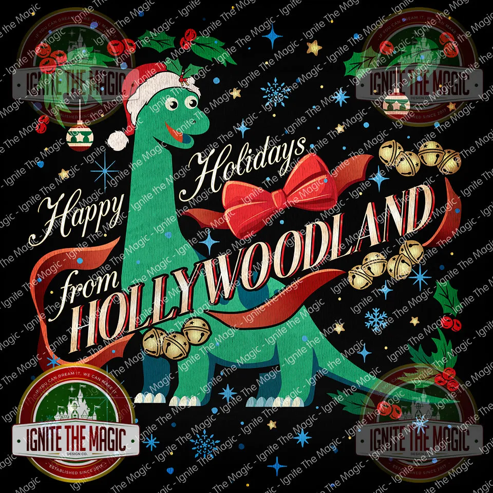 Happy Holidays from Hollywoodland - Unisex Sweatshirts   Hoodies