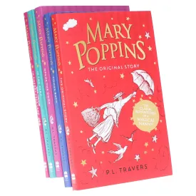 Mary Poppins By P. L. Travers 5 Books Collection Set - Ages 9-14 - Paperback