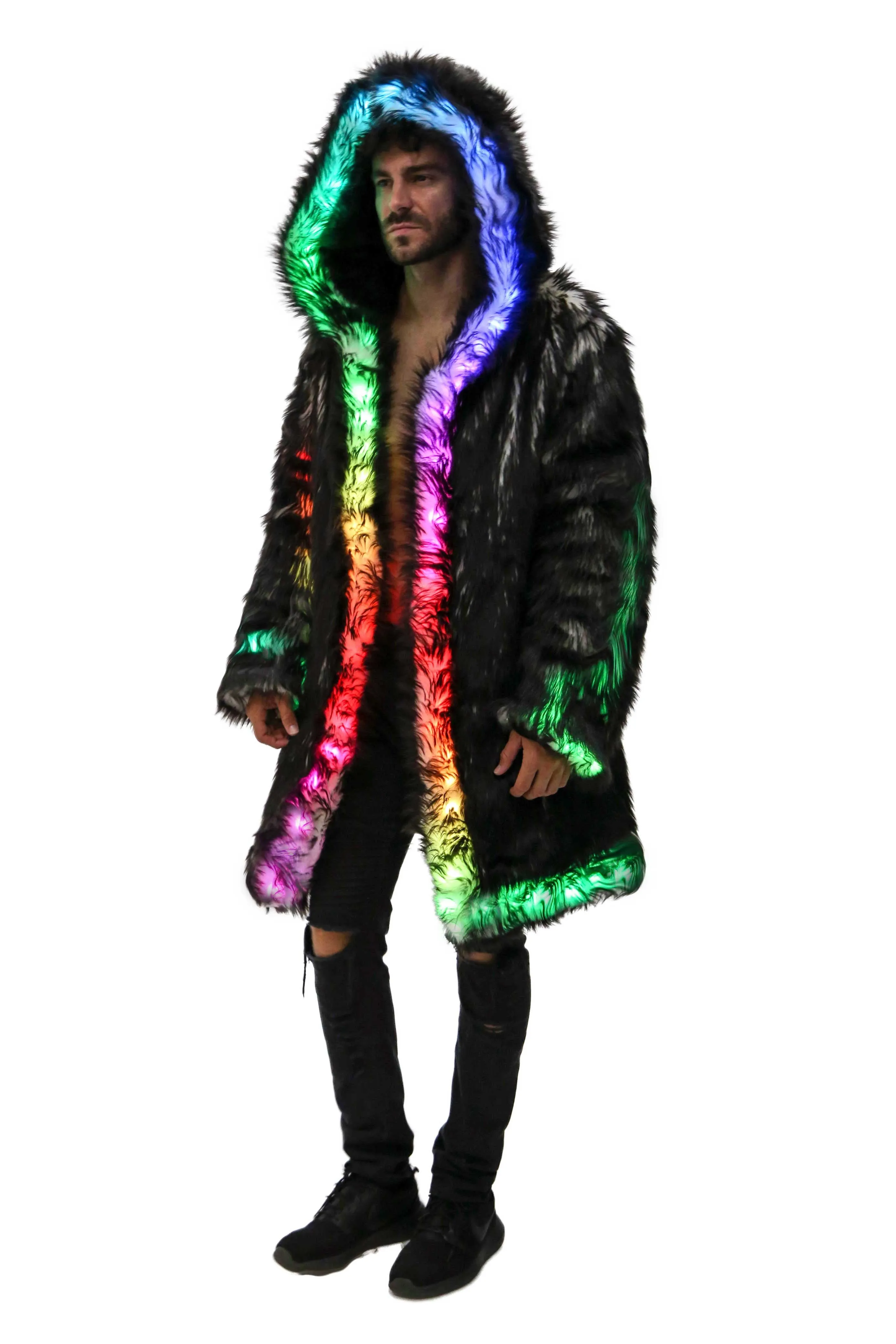 Men’s LED C3 2.0 (Cool.Classic.Comfy) Coat "Just The Tip-Black"