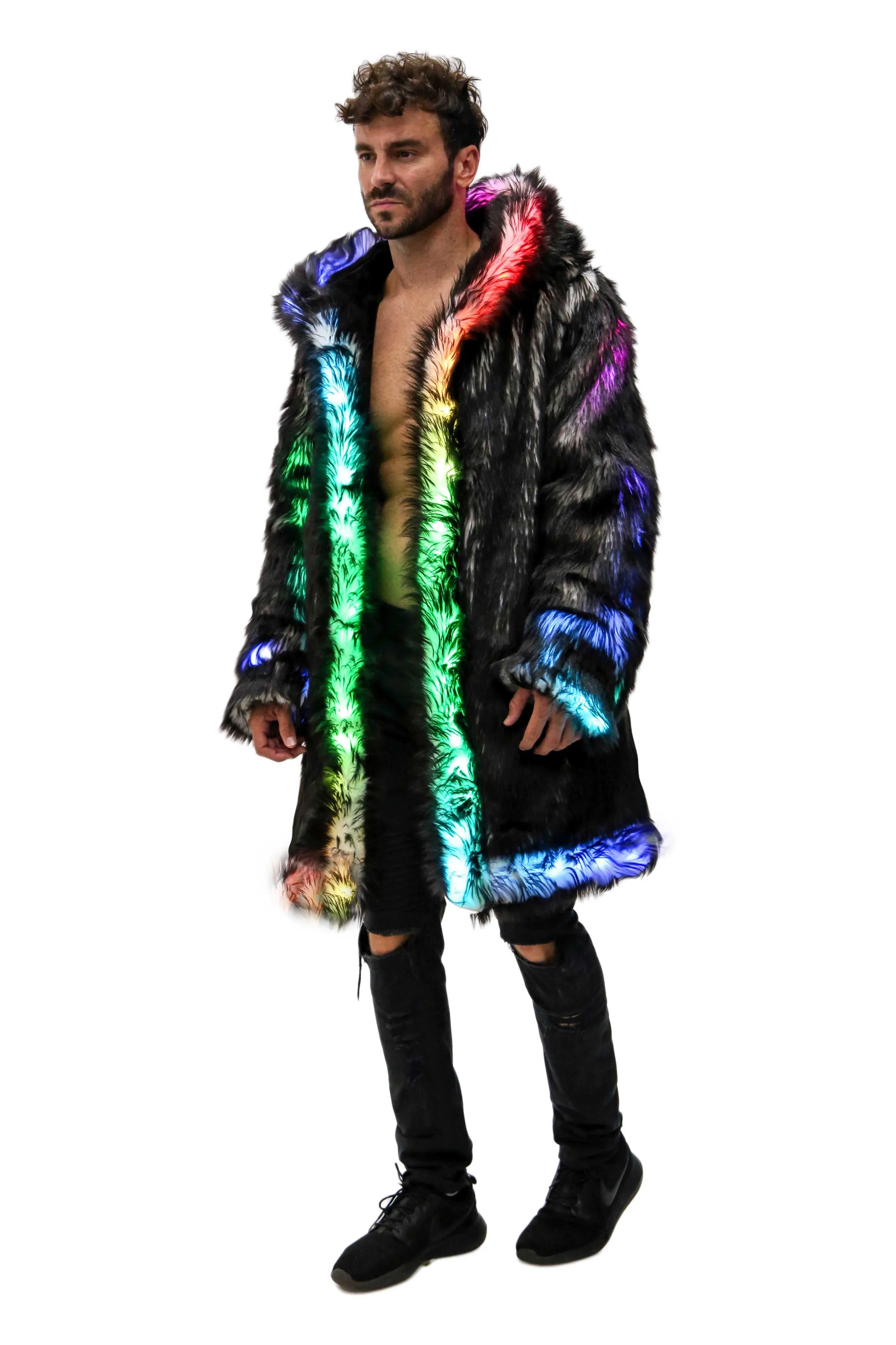 Men’s LED C3 2.0 (Cool.Classic.Comfy) Coat "Just The Tip-Black"