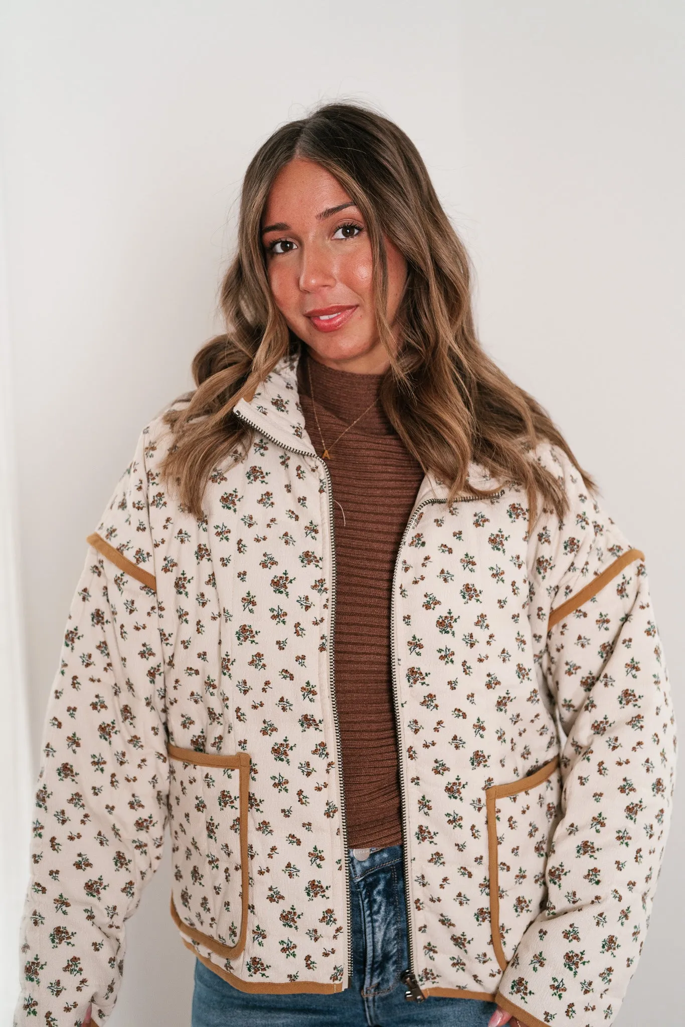 Millie Quilted Floral Jacket