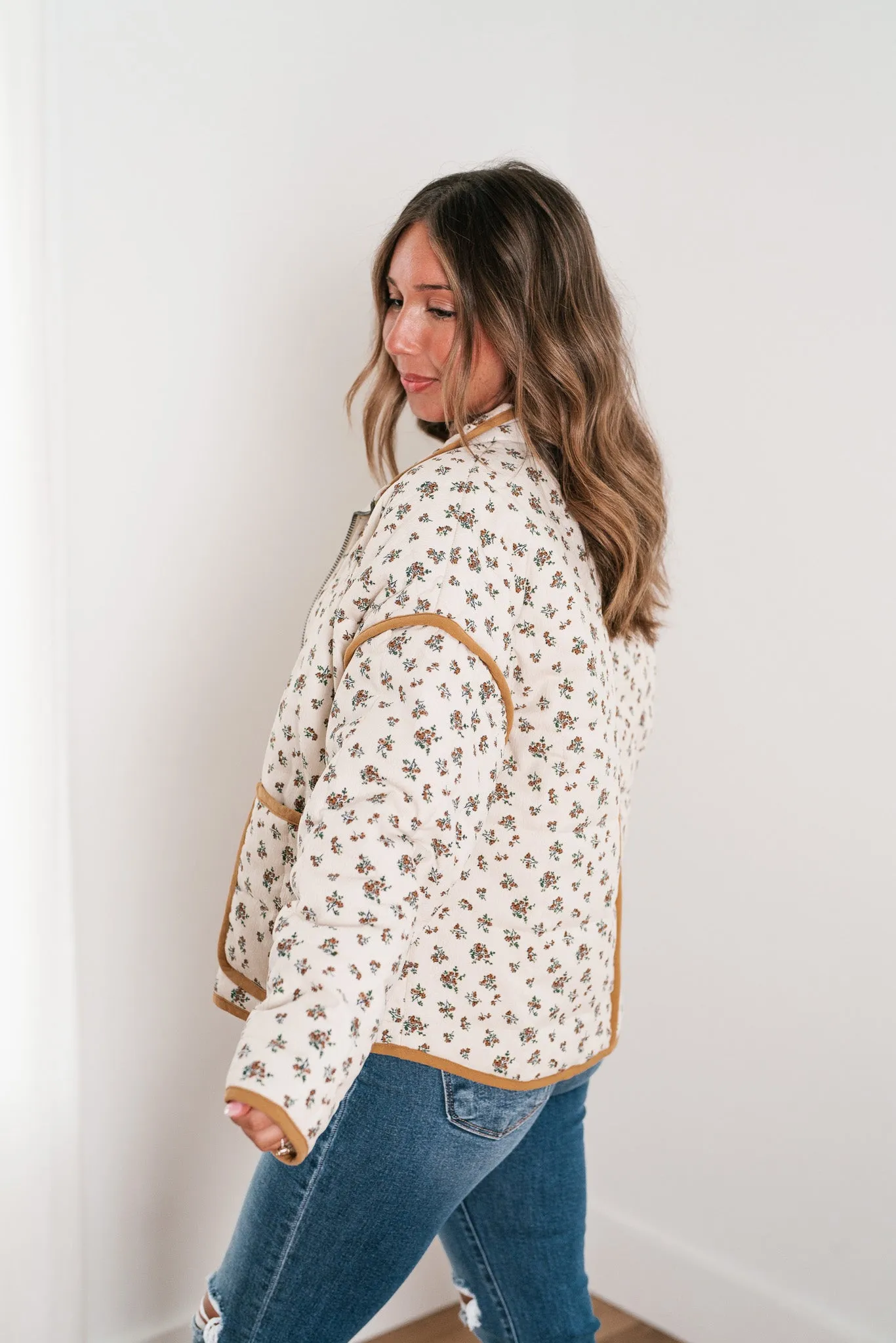 Millie Quilted Floral Jacket