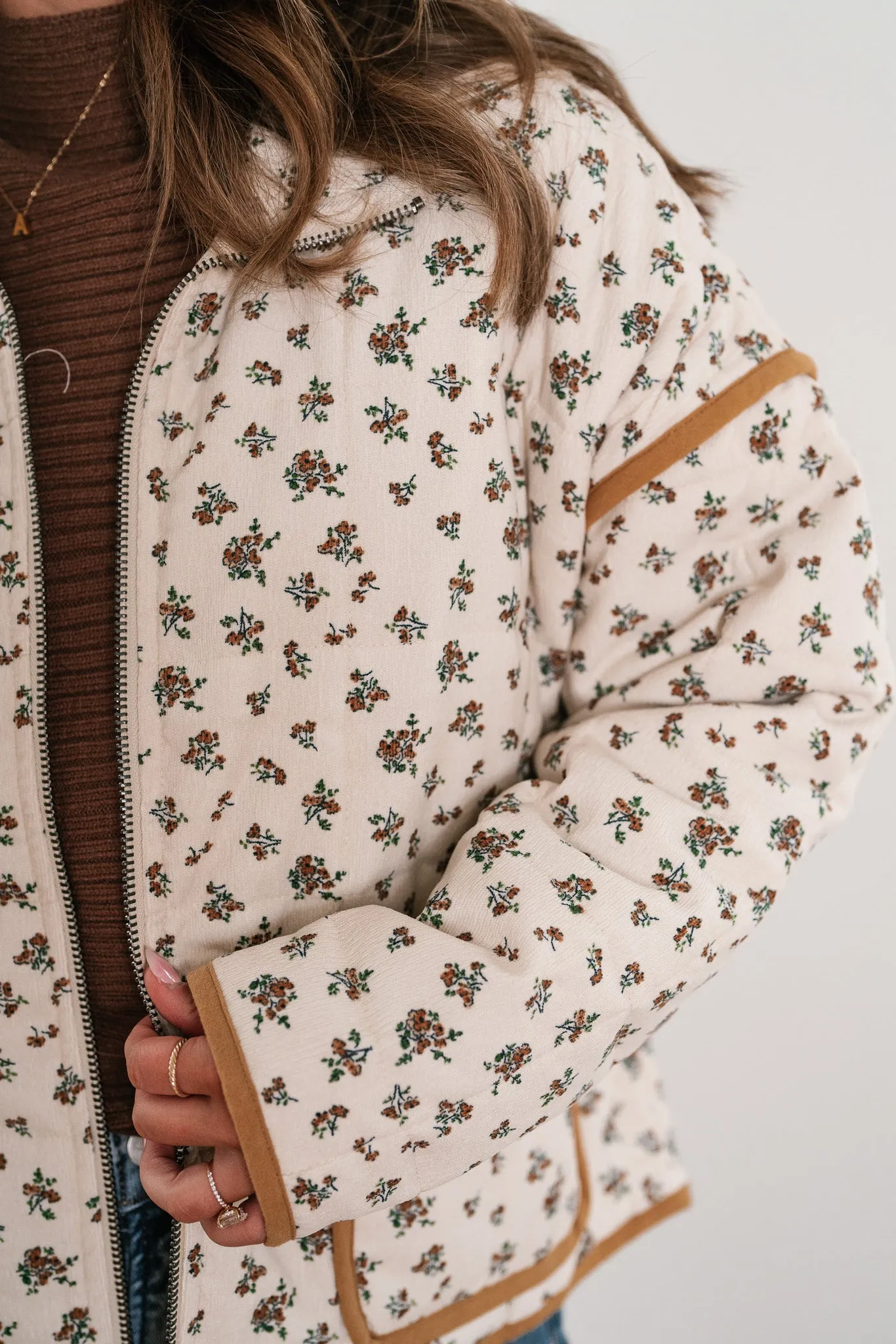 Millie Quilted Floral Jacket