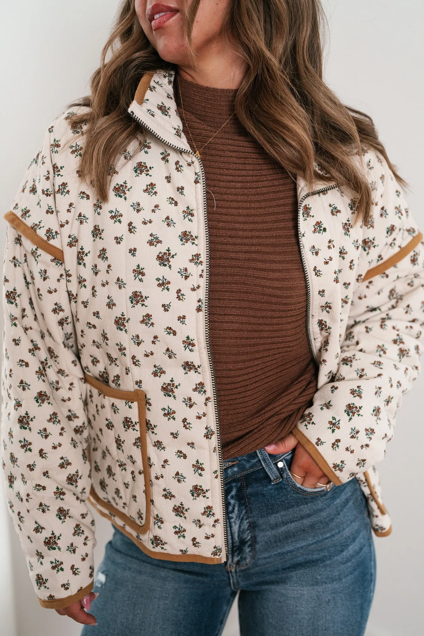 Millie Quilted Floral Jacket