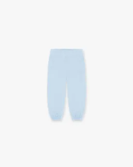 Mini Rep Applique Sweatpants - Powder Blue