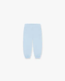 Mini Rep Applique Sweatpants - Powder Blue