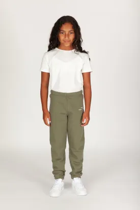 Niki kids fleece sweatpants in olive