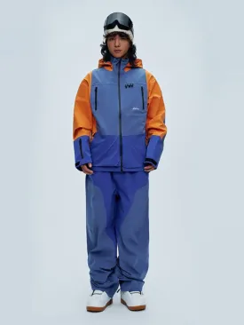 NIS Super B Series Standard Fit Snowboard Jackets & Pants (Blue&Orange)