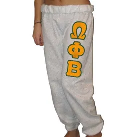 Omega Phi Beta Sorority Sweatpants - TWILL