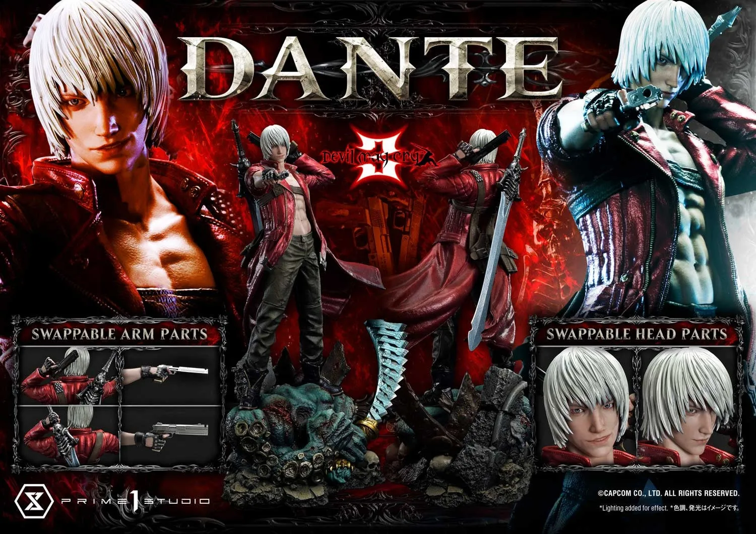 [Pre-Order] PRIME1 STUDIO - UPMDMC3-01 - Devil May Cry 3 Dante