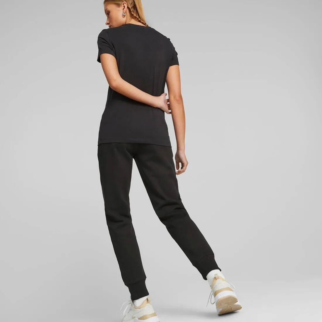 Puma Mass Merchants Style Women's Sweatpants FL - Black