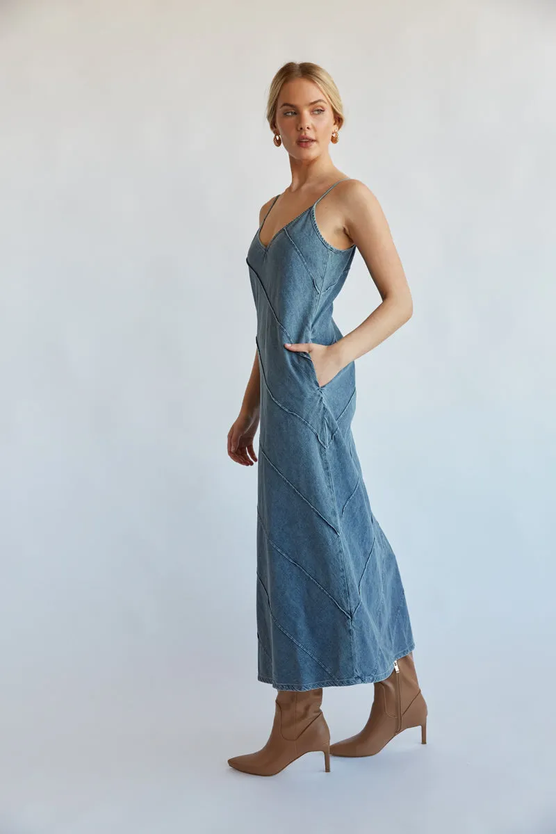 Remy Denim Midi Dress