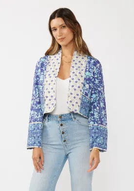 Reversible Floral Quilted Jacket