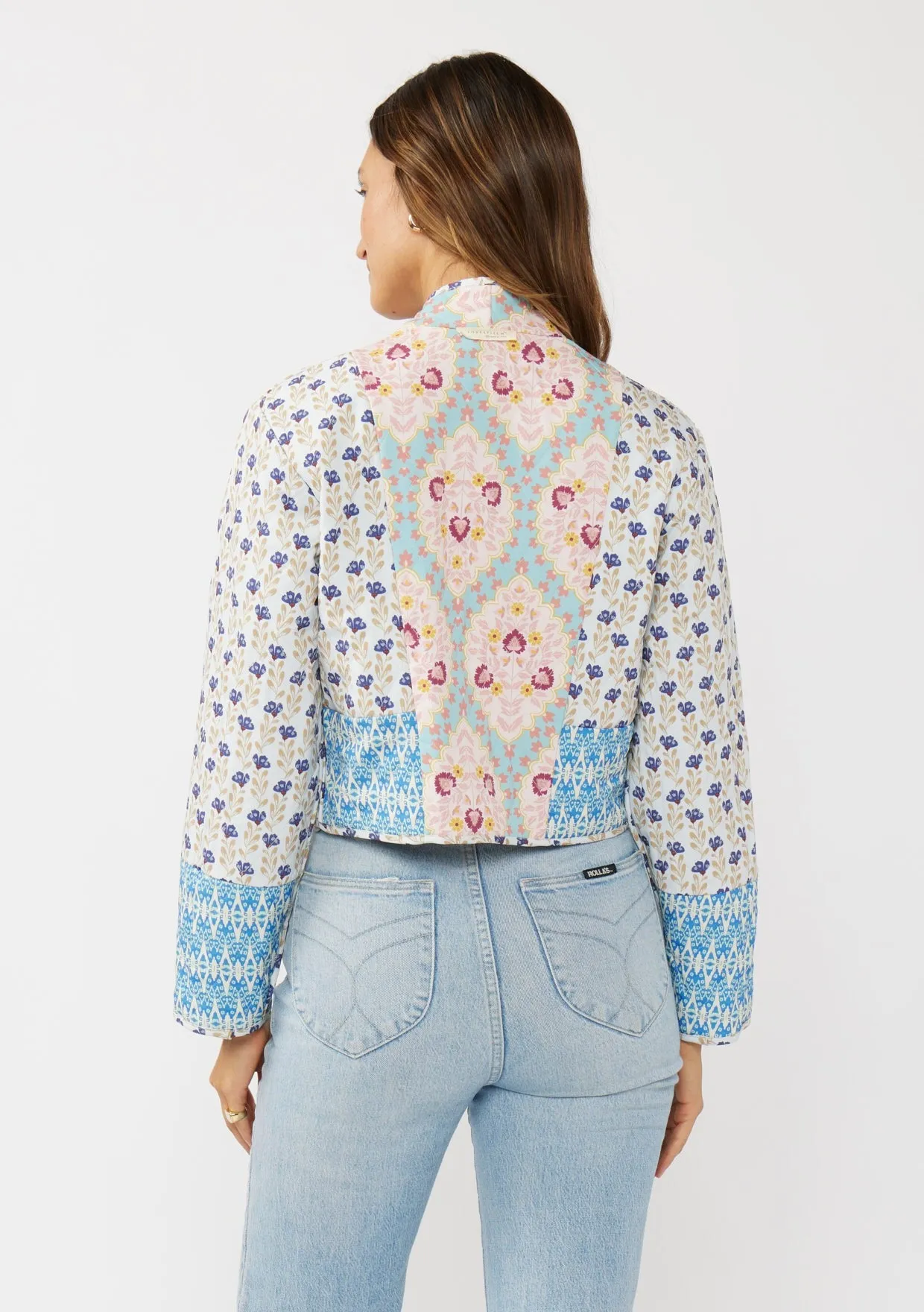 Reversible Floral Quilted Jacket