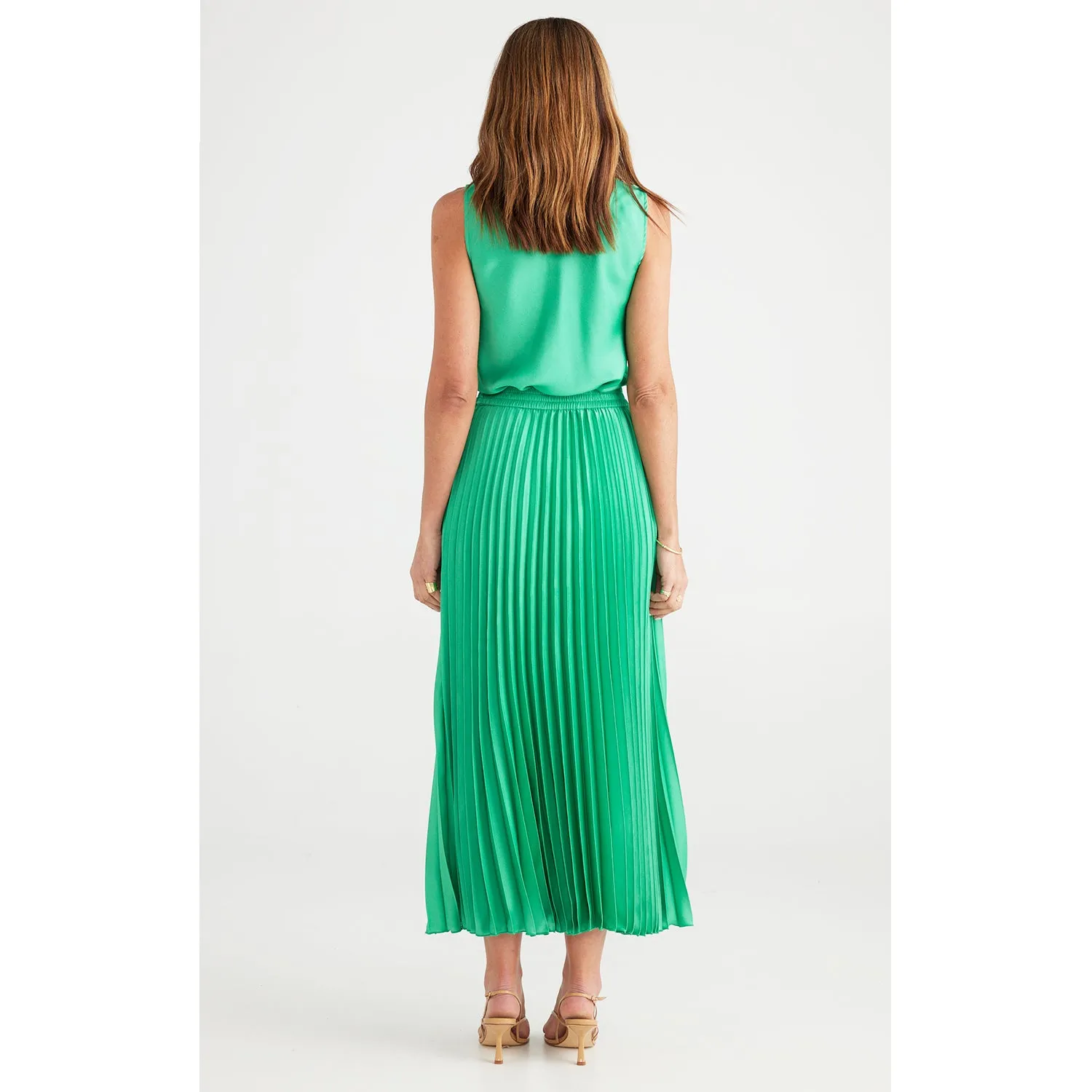 Skirt Alias Pleated - Green