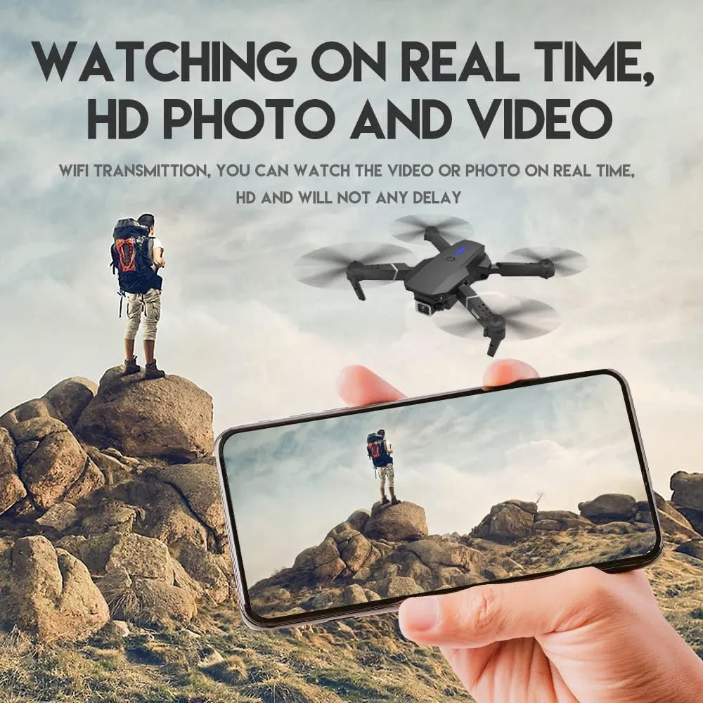 Skyranger Pro™ | Drone with 4K HD Camera, Long Lasting Battery & Super Stability