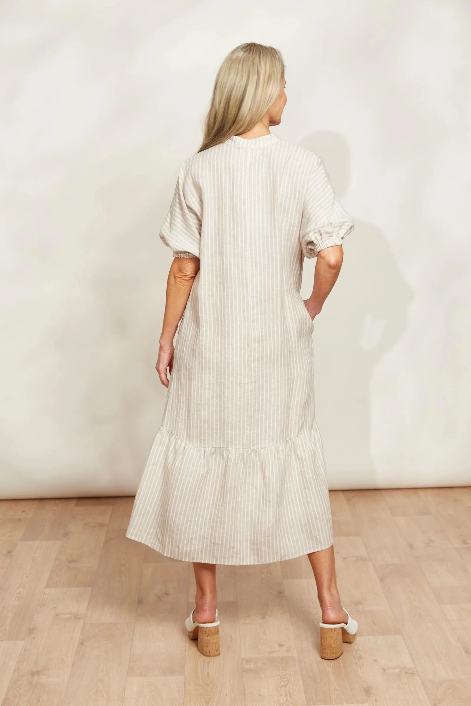 Sojourn Stripe Dress Dune