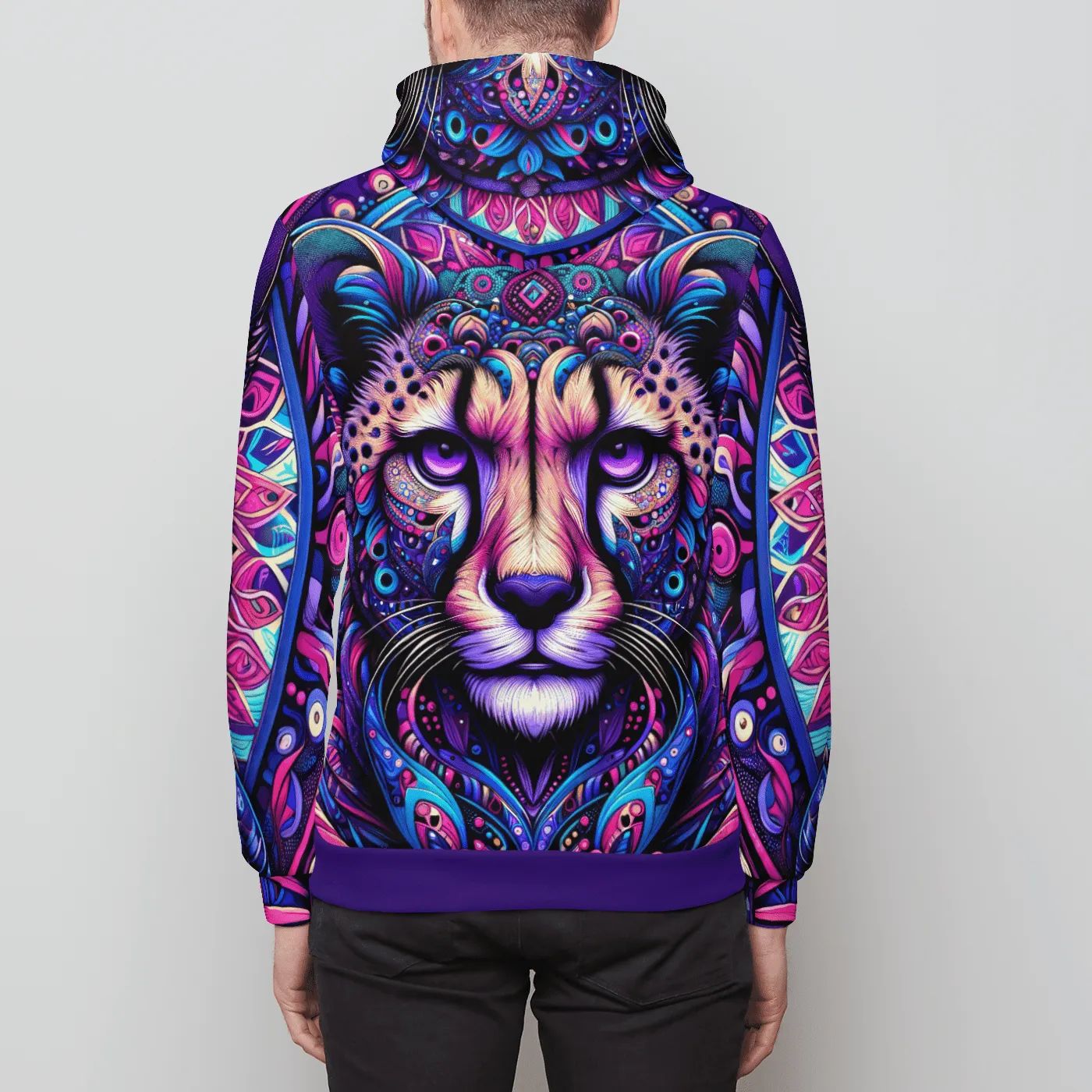 Spirit Cheetah Unisex Pullover Hoodie