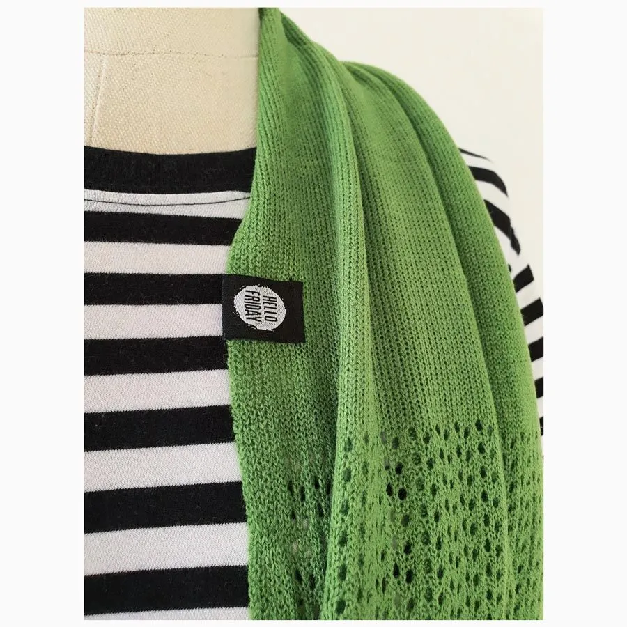 Stella Infinity Scarf - Peagreen