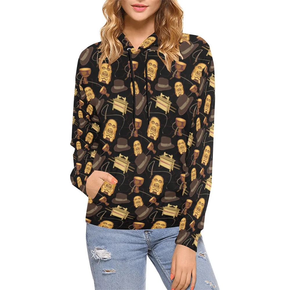 Temple Of Doom All Over Print Hoodie for Women