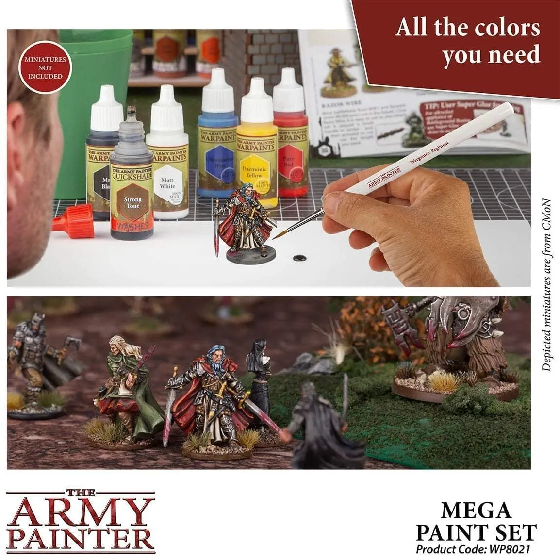 The Army Painter - Warpaints Mega Paint Set III