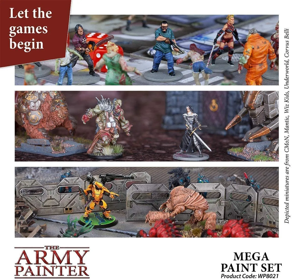 The Army Painter - Warpaints Mega Paint Set III