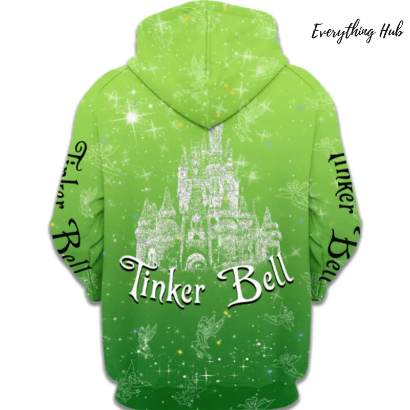 Tinker Bell Hoodie Zip Up