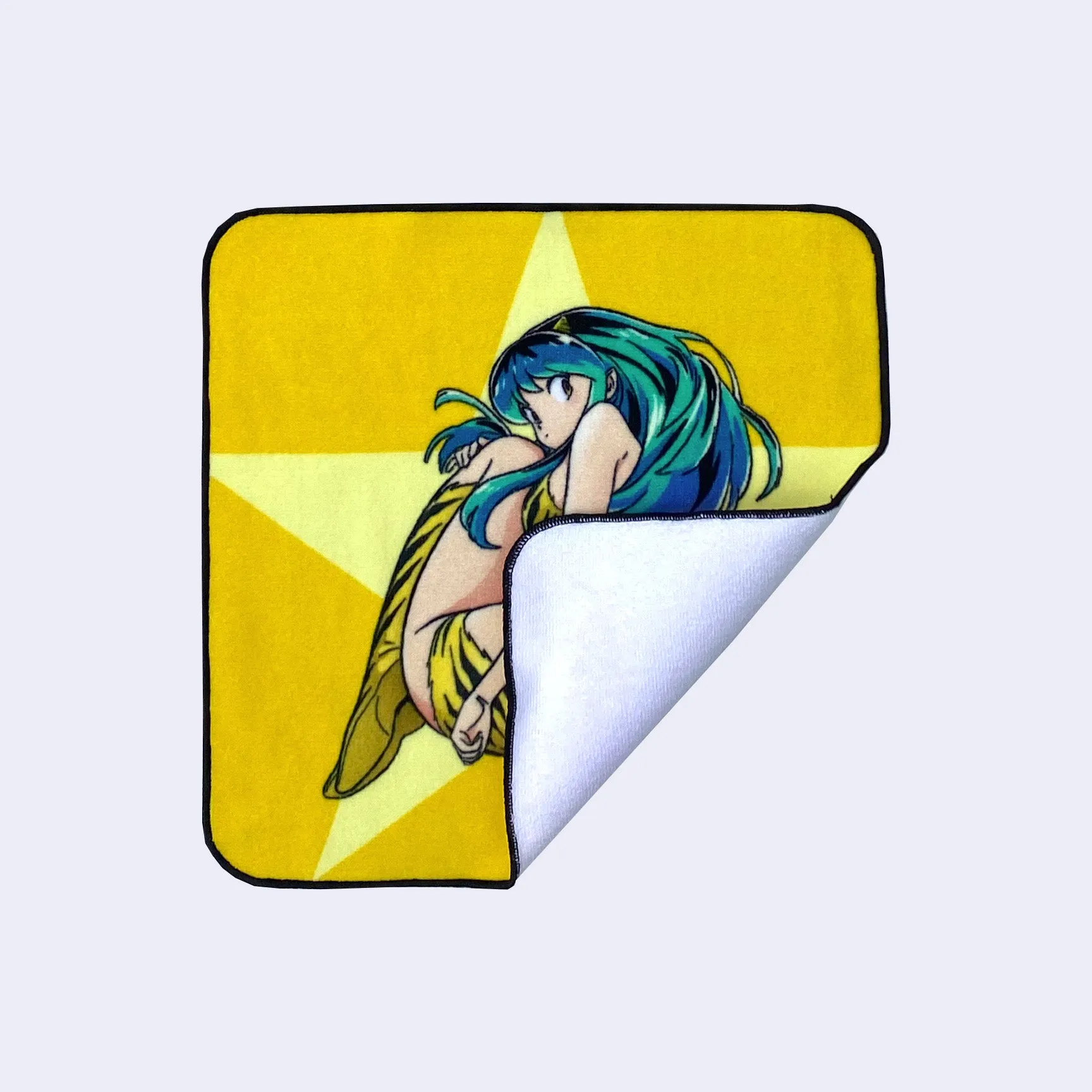 Urusei Yatsura - Lum Small Handkerchief Towel (Star)