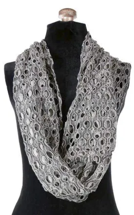 Wide Infinity Scarf - Lunar Landing