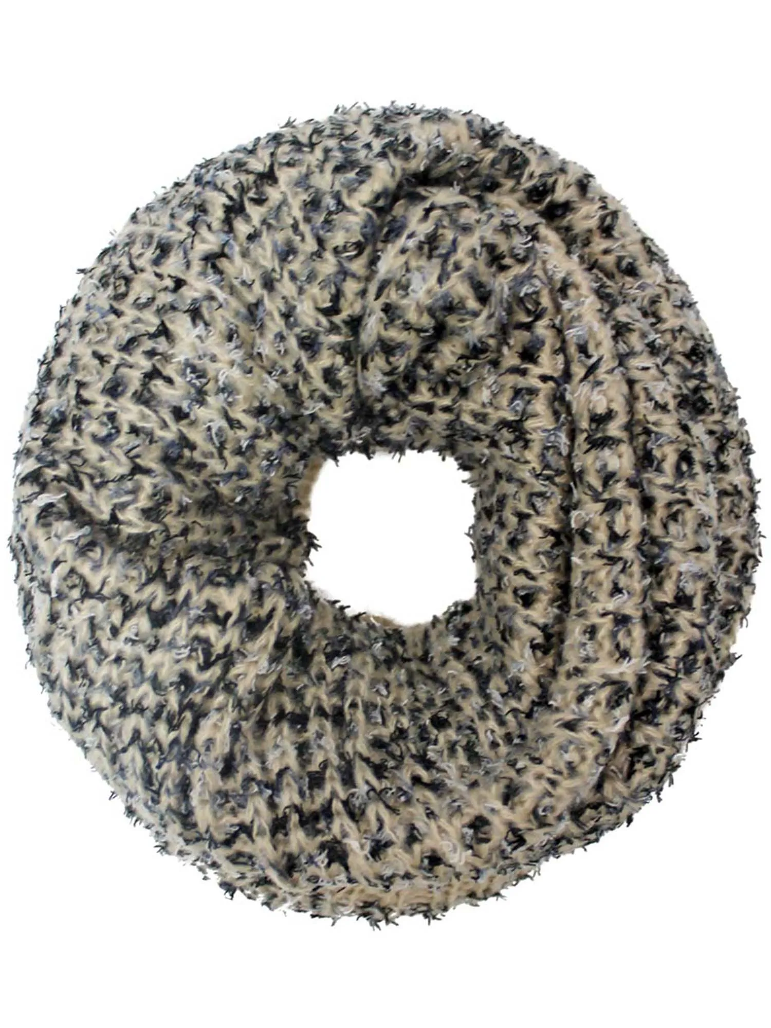 Winter Knit Multicolor Unisex Infinity Scarf